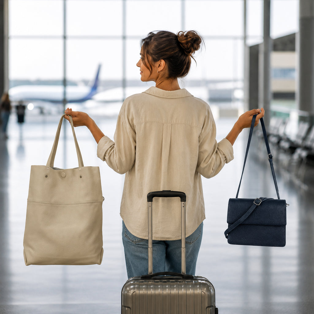 Bolsos compactos vs bolsos grandes para viajar: ¿cuál deberías elegir?
