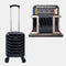 Maleta de Cabina ABS 40x30x20(24L)| Capacidad Máxima| Equipaje de Mano con Ruedas Desmontables para Ryanair | Vueling | EasyJet - Negro