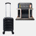 Maleta de Cabina ABS 40x30x20(24L)| Capacidad Máxima| Equipaje de Mano con Ruedas Desmontables para Ryanair | Vueling | EasyJet - Negro