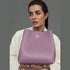 Bolso Hobo de Piel Rosa para Mujer - Leticia