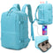 1990s Mochila de viaje cabina expandible para Ryanair 40x25x20-25cm,con bolsa de zapatillas,mochila casual