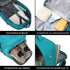 Mochila de viagem de cabine expansível dos anos 90 para Ryanair 40x25x20-25cm, com bolsa para sapatilhas, mochila casual