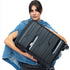 Maleta de cabina 55x38x22 cm (44L) Polipropileno - Candado Incrustado - 20 Pulgadas - Negro - Bass