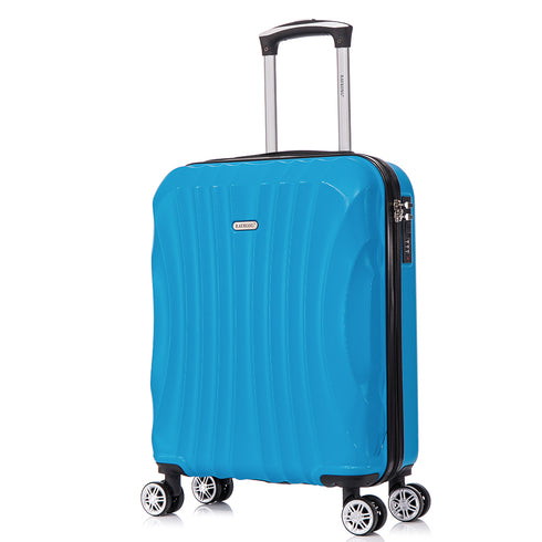 Raykong Maleta Cabina ABS 55x40x20cm (44L) - 20 Pulgadas Turquesa - Waves