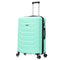 RAYKONG Maleta Grande Expandible ABS+Policarbonato 75x49x31cm - 33.50cm Extendido | 114L - 123L | 28 Pulgadas | 25kg semirígidas candado combinación - Menta