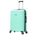 RAYKONG Maleta Grande Expandible ABS+Policarbonato 75x49x31cm - 33.50cm Extendido | 114L - 123L | 28 Pulgadas | 25kg semirígidas candado combinación - Menta