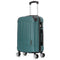 RAYKONG Mala Média ABS 66x43x25cm | 71L | 24 Polegadas | até 23kg semirrígida - Verde