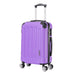 RAYKONG Mala Média ABS 66x43x25cm | 71L | 24 Polegadas | até 23kg semirrígida - Roxo