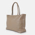Bolso shopper para mujer de piel para personalizar khaki Luna