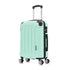 RAYKONG Mala de Viagem Média ABS 66x43x25cm | 71L | 24 Polegadas | até 23kg semirrígidas - Menta