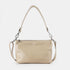 Bolso bandolera de piel para mujer con asa corta khaki Martina