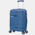 Maleta de cabina 55x38x22 cm (44L) Polipropileno - Candado Incrustado - 20 Pulgadas - Azul marino - Bass