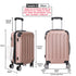 Maleta Cabina ABS 55x40x20cm 44L - 20 Pulgadas RosaDorada - Marina