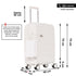 1990s Maleta Grande extensible 75cm - Bass (Blanco)