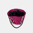 Bolso tote de piel serraje para mujer fucsia Sarah