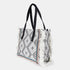 Bolso shopper para mujer de lona étnica negro Indira