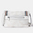 Bolso de bandolera para mujer de lona étnica blanco Asya