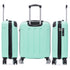 Raykong Maleta Cabina ABS 55x40x20cm (44L) Maxima aprovechamiento de espacio - 20 Pulgadas - Menta
