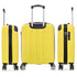 Raykong Maleta Cabina ABS 55x40x20cm (44L) Maxima aprovechamiento de espacio - 20 Pulgadas - Amarillo