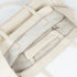 Bolso shopper para mujer de piel para personalizar beige Luna