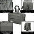 Raykong Bolsa de cabina convertible en mochila 40x20x25cm Ryanair 10kg equipaje de mano bolso de cabina Vueling gris