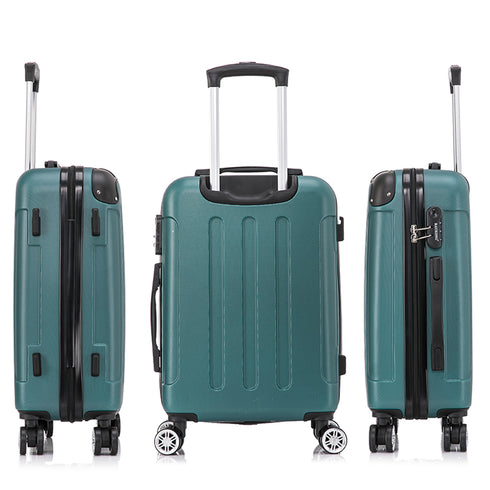 Maleta Cabina ABS 55x40x20cm (40L) - 20 Pulgadas Verde - Marina
