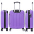 Raykong Maleta Cabina ABS 55x40x20cm (44L) Maxima aprovechamiento de espacio - 20 Pulgadas - Morado
