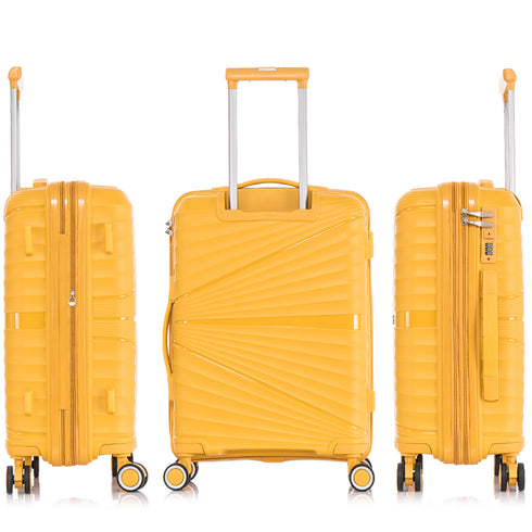 1990s Maleta Grande extensible 75cm - Choco (Amarillo)
