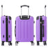 Maleta Cabina ABS 55x40x20cm 44L - 20 Pulgadas Morado - Marina