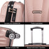 Raykong Maleta Cabina ABS 55x40x20cm (44L) - 20 Pulgadas RosaDorada - Waves
