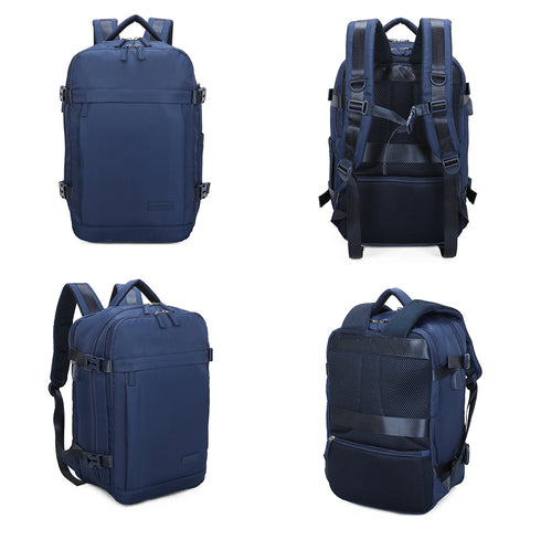 Mochila de Cabine Raykong Ryanair 40x20x25cm (20L) Azul-marinho