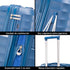 1990s Maleta Grande extensible 75cm Choco Azul marino
