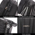 Raykong Conjunto de maletas de viaje de 4 piezas Neceser(29cm)/55cm/68cm/78cm ABS Waves - Negro