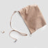 Bolso de hombro para mujer de piel con bandolera extensible nude Mara