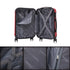 RAYKONG Mala Média ABS 66x43x25cm | 71L | 24 Polegadas | até 23kg semirrígida - Vermelho