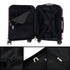 RAYKONG Maleta Grande Expandible ABS+Policarbonato 75x49x31cm - 33.50cm Extendido | 114L - 123L | 28 Pulgadas | 25kg semirígidas candado combinación - RosaClaro