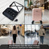 Maleta de Cabina ABS 40x30x20(24L)| Capacidad Máxima| Equipaje de Mano con Ruedas Desmontables para Ryanair | Vueling | EasyJet - Rosa Dorado