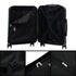 Conjunto de 4 Maletas ABS+PC|Neceser 29cm|Cabina 55x40x20cm|Mediana Expandible 20kg-23kg - 66x45x27.50-30cm|Grande Expandible 23kg-25kg - 75x49x31-33.50cm | Verde