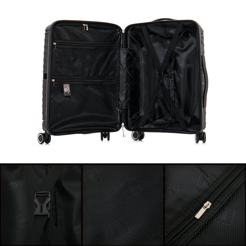 1990s Maleta Grande extensible 75cm Choco Negro