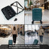 Maleta de Cabina ABS 40x30x20(24L)| Capacidad Máxima| Equipaje de Mano con Ruedas Desmontables para Ryanair | Vueling | EasyJet - Verde