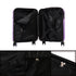 Raykong Maleta Cabina ABS 55x40x20cm (44L) - 20 Pulgadas Morada - Waves