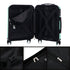 Conjunto de 4 Maletas ABS+PC|Neceser 29cm|Cabina 55x40x20cm|Mediana Expandible 20kg-23kg - 66x45x27.50-30cm|Grande Expandible 23kg-25kg - 75x49x31-33.50cm | Menta