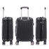 Maleta Cabina 55x39x21cm Policarbonato 45L - 20 Pulgadas Negro - Seda