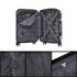 Maleta Cabina 55x39x21cm Policarbonato 45L - 20 Pulgadas Plateada - Seda