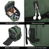Raykong Mochila De Cabina Ryanair 40x20x25cm (20L) | Mochila De Viaje Impermeable Para Avión | Equipaje De Mano Resistente | Mochila Para Senderismo | Escolar | Trabajo - Verde