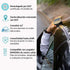 RAYKONG Baliza V16 Geolocalización DGT 3.0 pack con accesorios | 2ª Generacion con indicadores LED | Luz Emergencia Coche - Moto Homologado por DGT | SIM y Datos Pagados hasta 2038 - Full Pack