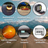 RAYKONG Baliza V16 Geolocalización DGT 3.0 pack con accesorios | 2ª Generacion con indicadores LED | Luz Emergencia Coche - Moto Homologado por DGT | SIM y Datos Pagados hasta 2038 - Full Pack
