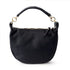 Bolso bandolera de piel para mujer con asa corta azul marino Noa