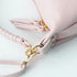 Bolso bandolera de piel para mujer con asa corta Nude Noa