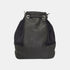 Bandolera mujer piel serraje - bolso saco Giulia (gris)